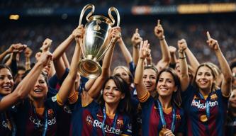 Barcelona's women celebrate another Champions League title