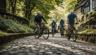 Forscher untersuchen die Radwege in Monschau