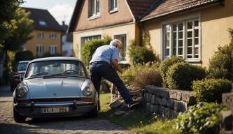 Senior (86) fährt in Kalterherberg versehentlich gegen Hauswand