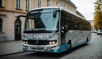 Vandalismus: Alemannias Mannschaftsbus in Dresden beschmiert