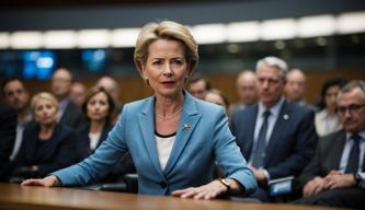 Von der Leyen wirft der AfD vor, auf Kriegsfuß mit Grundwerten zu stehen